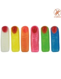 Dedos Brillo goma 1Kg Jake Golosinas