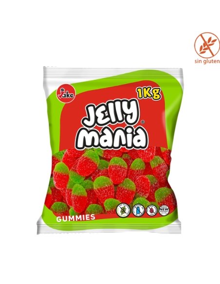 Fresas salvajes Pica goma 1Kg Jake Golosinas | Chuches Online