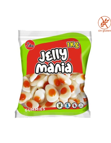 Huevos Fritos goma 1Kg Jake Golosinas | Chuches Online