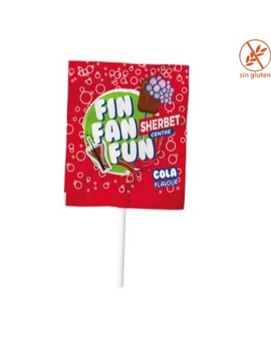 Piruleta Cola Fin Fan Fun 100uds Caramelos Cerdán
