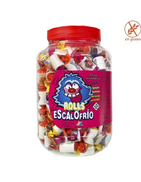 Caramelos Super Rolls Escalofrío efervescente 150uds JLópez