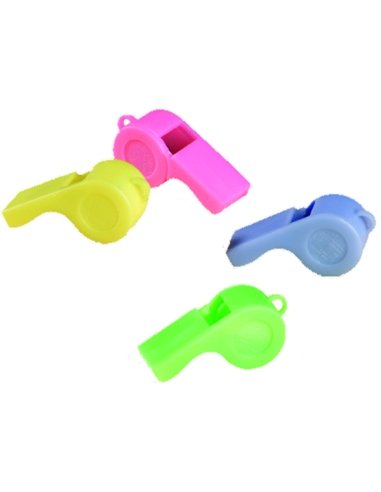 Juguetes Pitos de árbitro pequeños 25uds