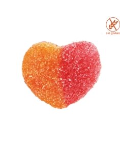 Corazón Melocotón goma 1Kg Jake Golosinas | Chuches Online