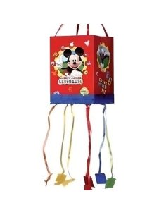 Piñata Pequeña MICKEY CLUBHOUSE 23x28cm para fiestas Infantiles