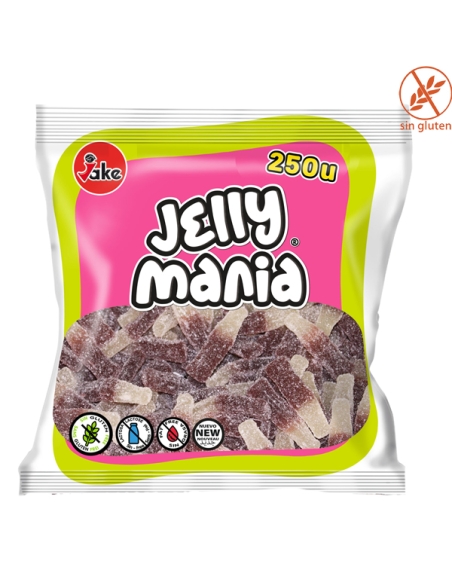 Botella Cola Pica Goma 1Kg Jake Golosinas | Chuches Online