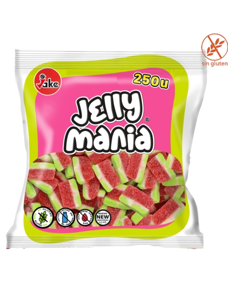 Tajadas Sandía goma 1Kg Jake Golosinas