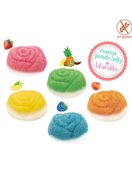 Flower Power Flores surtidas goma 1kg Jake Golosinas