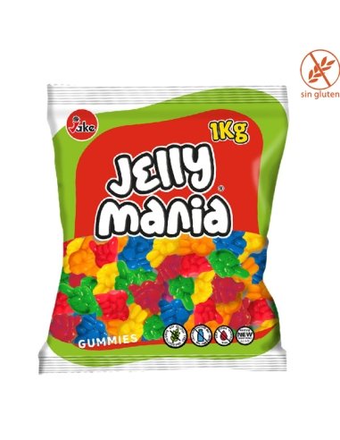 Manos Locas Brillo goma 1kg Jake Golosinas