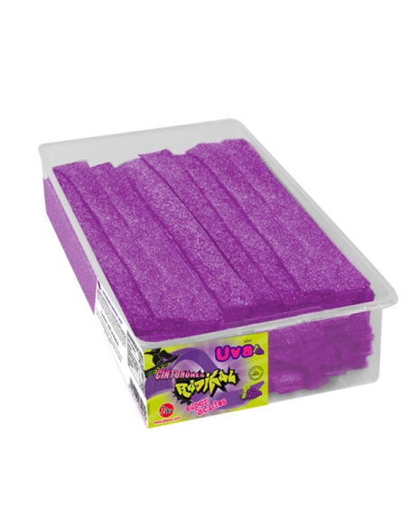 Regaliz Cinturones Uva Radikal 200uds Jake Golosinas