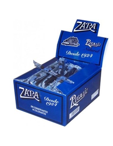 Zara Regaliz Natural en barra 100uds