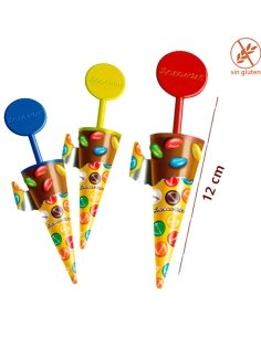 Paraguas Chocolate con Lacasitos de 11gr 40uds