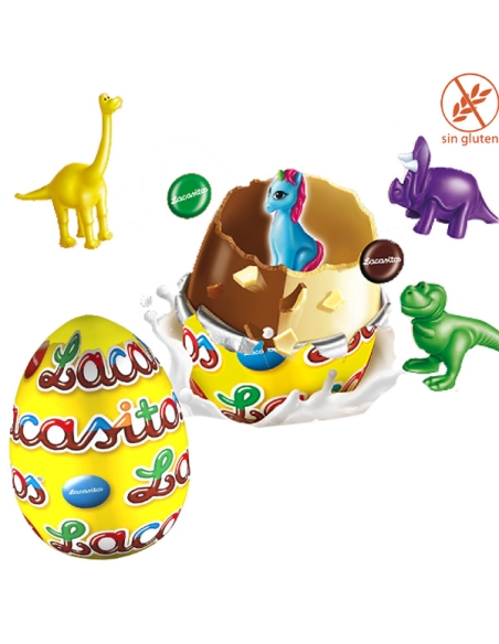 Huevo Chocolate Sorpresa Lacasitos 24Uds Chocolates Lacasa