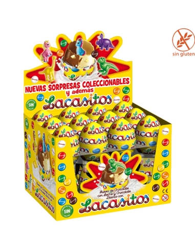 Huevo Chocolate Sorpresa Lacasitos 24Uds Chocolates Lacasa