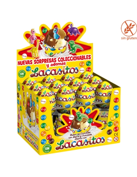 Huevo Chocolate Sorpresa Lacasitos 24Uds Chocolates Lacasa