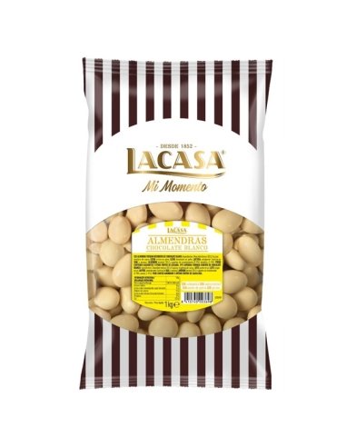 Almendras Marcona con Chocolate Blanco 1Kg Chocolates Lacasa