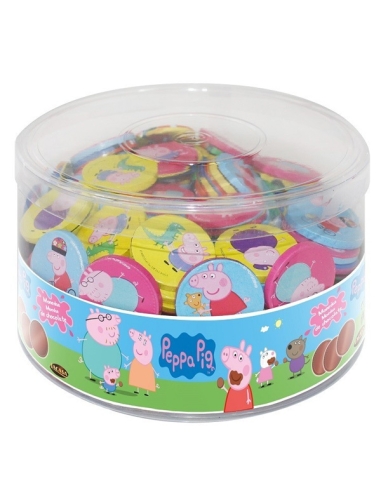 Moneda de chocolate Peppa Pig 1Kg (237uds aprox) Lacasa