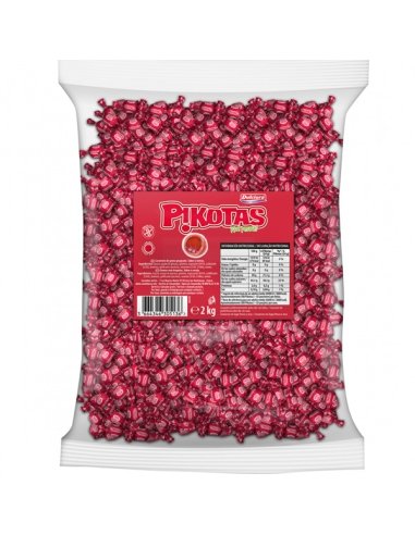 Caramelos Goma Pikotas Cerezas 2 Kg Dulciora