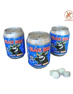 Dextrosa Black Bull caramelos comprimidos 50 Botes Top Candy