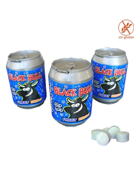 Dextrosa Black Bull caramelos comprimidos 50 Botes Top Candy