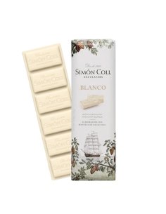 Chocolatina Chocolate Blanco 25gr 14uds Simón Coll