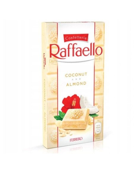 Tableta Chocolate Ferrero Raffaello Coco 90gr 1ud