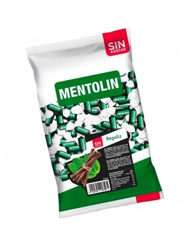 Caramelo Mentolin Regaliz  sin azúcar 1Kg