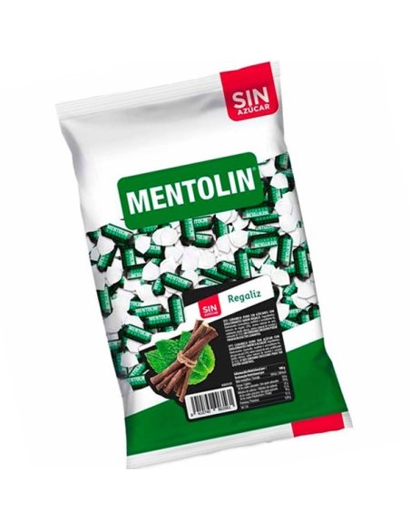 Caramelo Mentolin Regaliz  sin azúcar 1Kg
