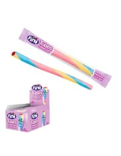 Tubos colores envueltos Inside Out 125uds Fini Golosinas