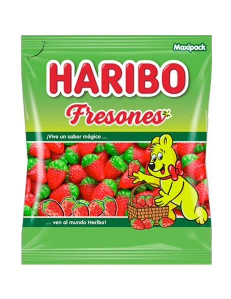 Fresones Super brillo o fresas brillo 1Kg Maxipack Chuches Haribo