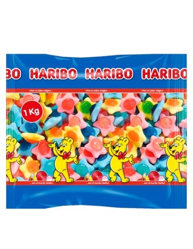 Gomas Estrellas espuma 1Kg chuches Haribo