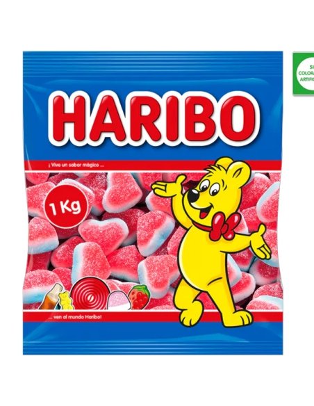 Tricorazón Azúcar de goma 1Kg Chuches Haribo