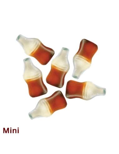Mini Botella Cola Brillo goma 1Kg Chuches Haribo