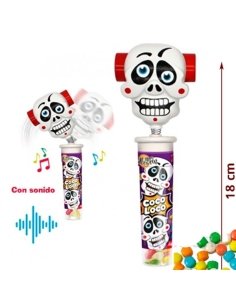 Juguete Coco Loco Halloween con caramelos 12uds Dekora