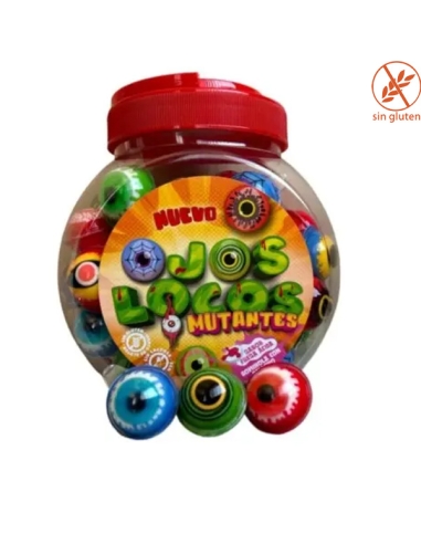 Ojos Locos Mutantes goma 60uds Cool Candies