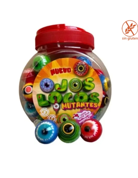 Ojos Locos Mutantes goma 60uds Cool Candies