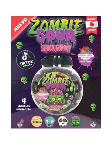 Chuches Halloween Ojos Zombies Pica 60uds Cool Candies