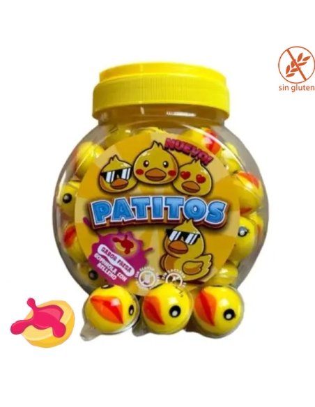 Bolas Patitos goma 60uds Cool Candies