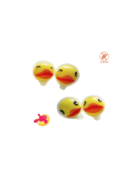 Bolas Patitos goma 60uds Cool Candies