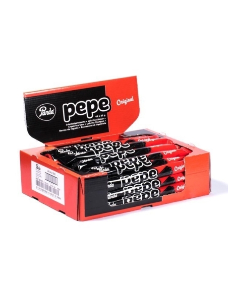 Barras regaliz Pepe Original 32gr 40uds Panda
