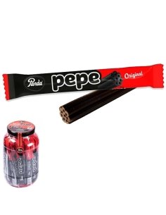 Tarro de Barras regaliz Pepe Original 32gr 40uds Panda