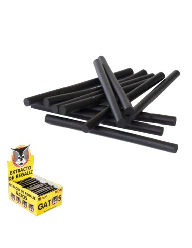 Barras de Regaliz Gato Negro L Grande 200uds Saet Sweets