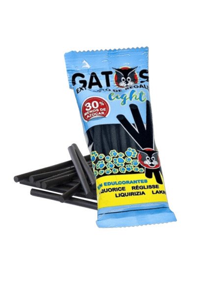 regaliz gato ligth 20 bolsitas 76gr saet con entrega a domicilio