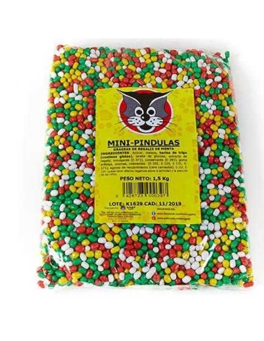 Mini Píndulas colores de Regaliz 1,5Kg Saet Sweets