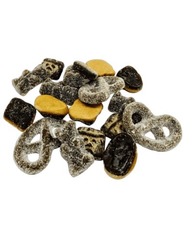 Mix de regaliz con pica 1.5Kg Tarro Saet Sweets