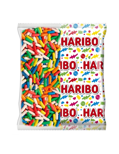 Capsulas grageadas de regaliz 1Kg Chuches de Haribo