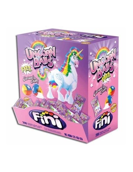Caramelos rellenos Pica de Unicornio 200uds Fini Golosinas