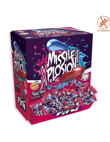 Chicles Missile Explosión 200uds Fini Golosinas