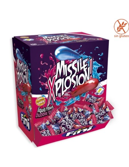 Chicles Missile Explosión 200uds Fini Golosinas