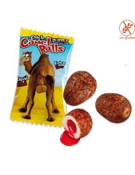 Chicles rellenos Huevos de Camello 200uds Fini Golosinas