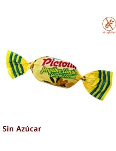 Caramelos Pictolin Jengibre limón 1Kg Intervan